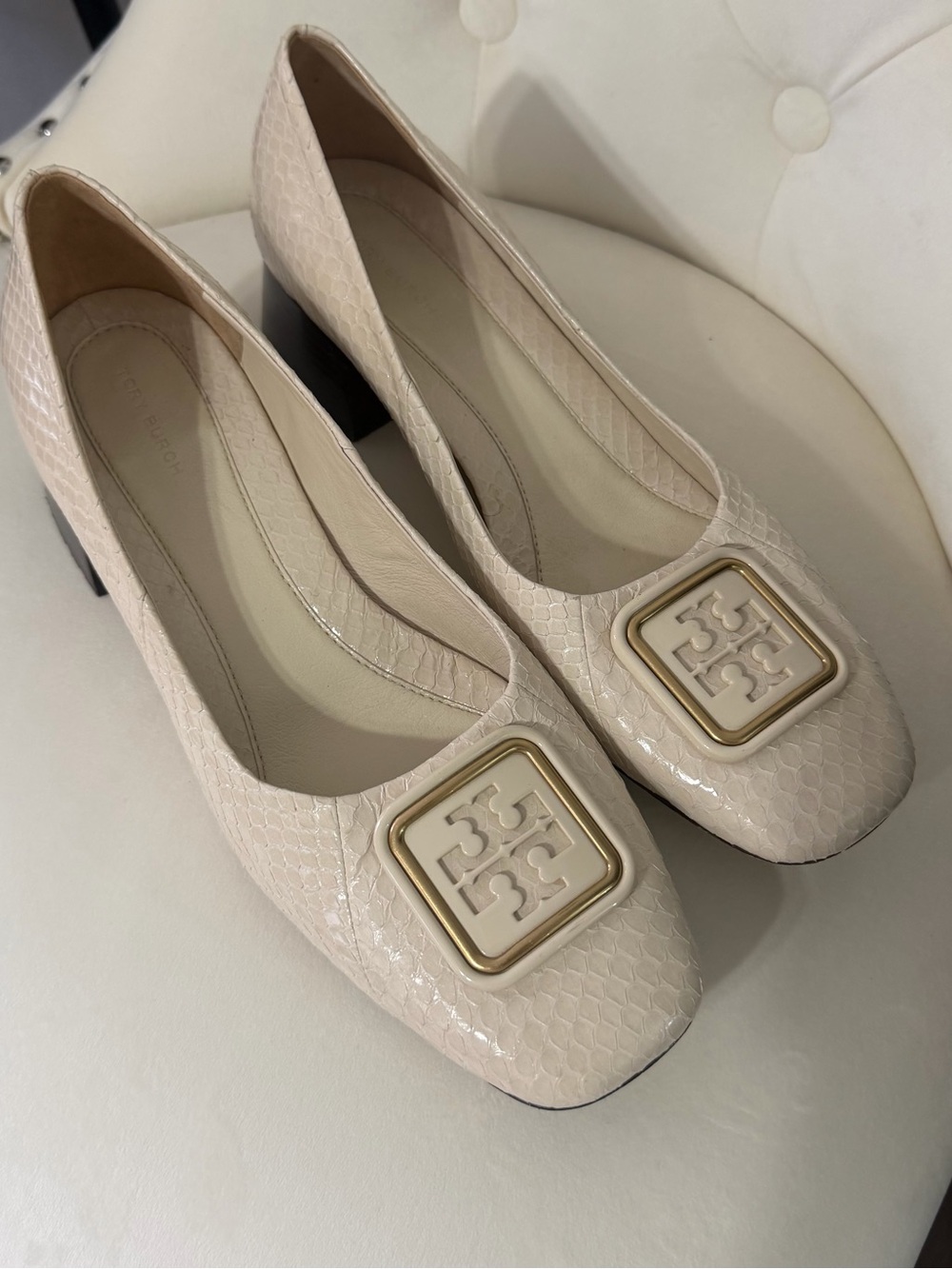 Tory Burch Georgia Pump Size 10 - Picture 2 of 9